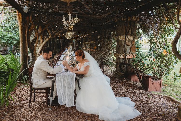 Bayside wedding venue at Tanilba House Port Stephens