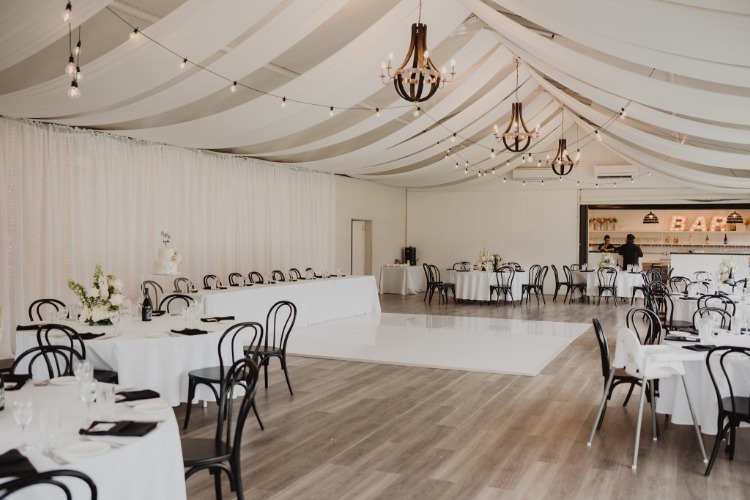 Blue Mountains wedding venue with a marquee