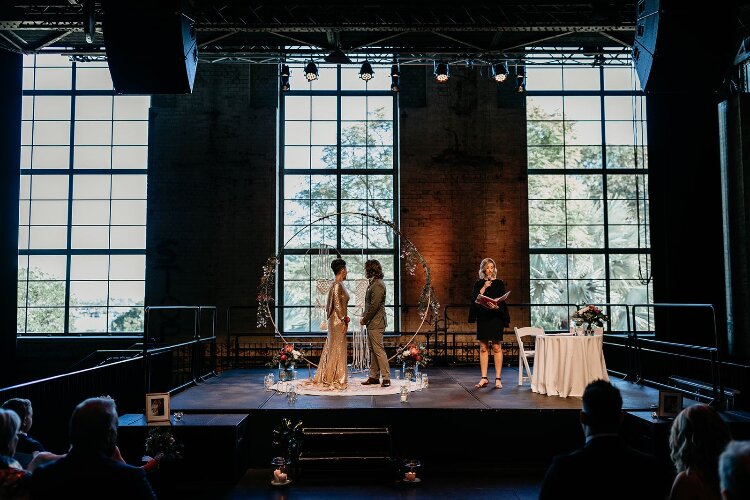 Brisbane Powerhouse Wedding Ceremony Site