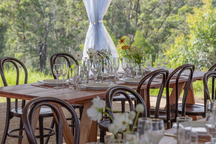 Cheap flower farm wedding venue in Milton NSW