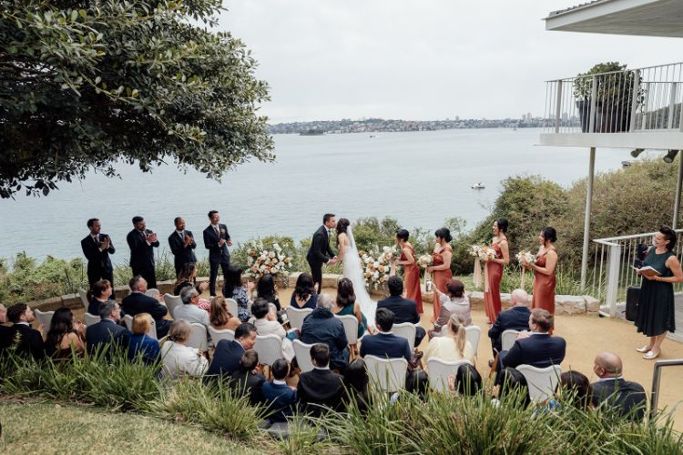 Chowder Bay wedding venue on Sydney Harbour