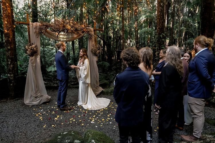 Crystal Creek Rainforest Retreat Tweed Hinterland elopement venue