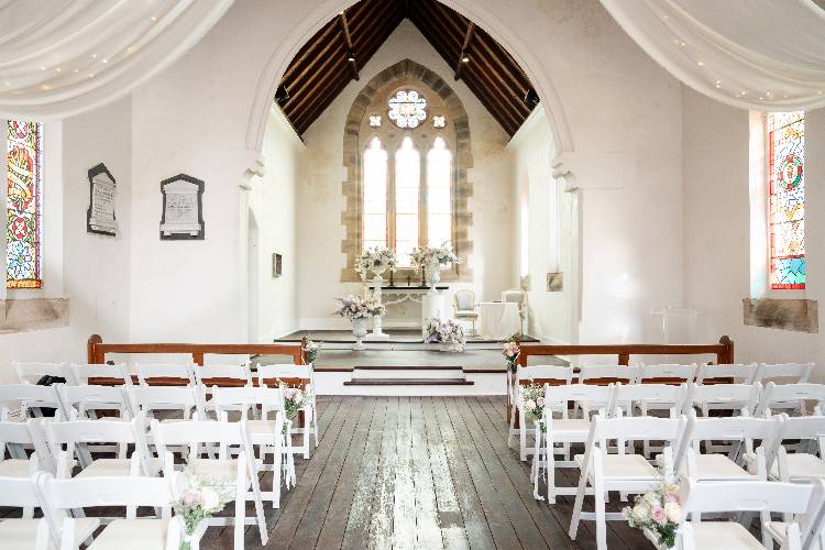 DIY wedding ceremony at Lords Estate in Sydney