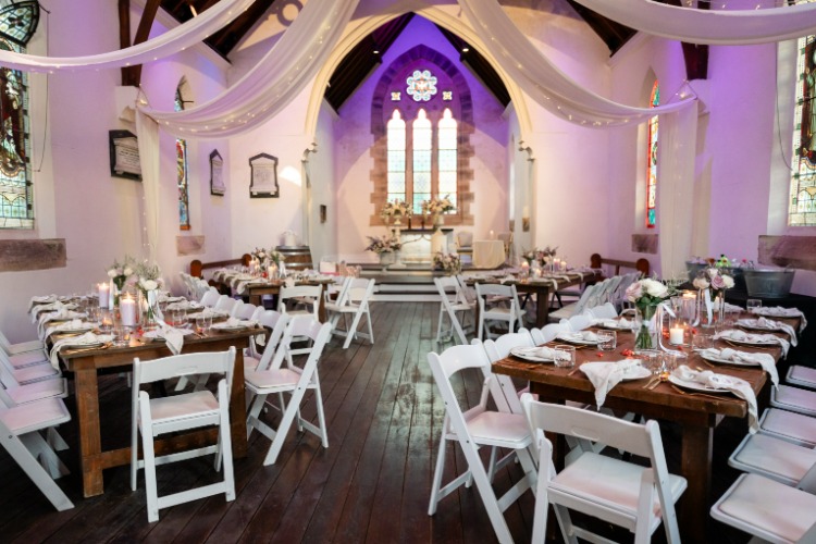 DIY wedding reception at Lords Estate