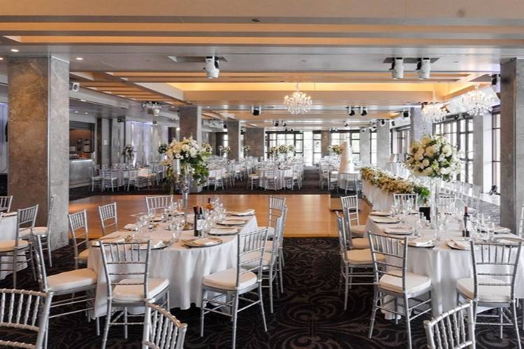 Darling Harbour wedding reception room at Dockside Cockle Bay