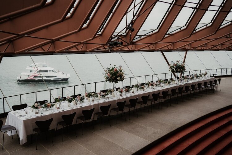Exclusive wedding venue at Sydney Opera House