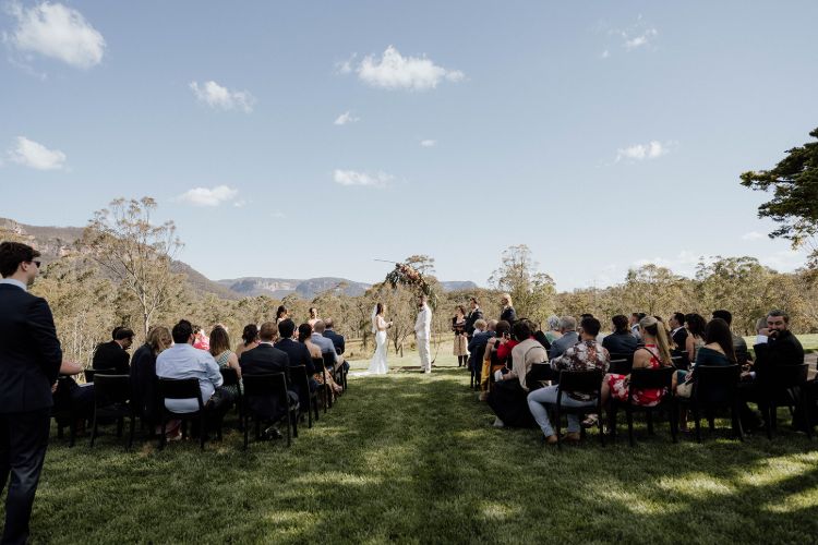 Farm wedding venue Megalong Valley