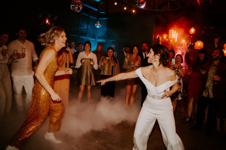 Funky bar wedding venue in Brisbane