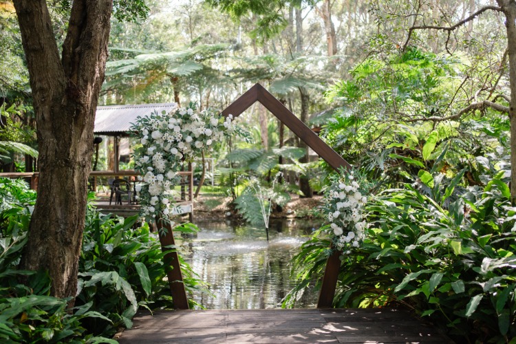 Garden ceremony site The Oasis