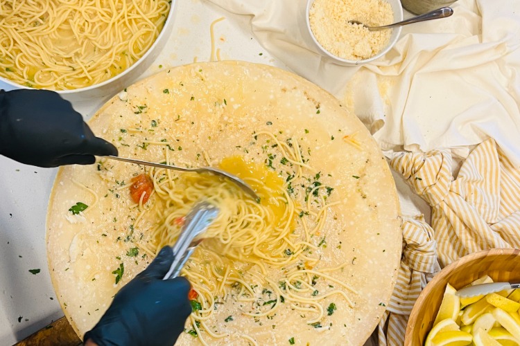 Italian Food Station Catering