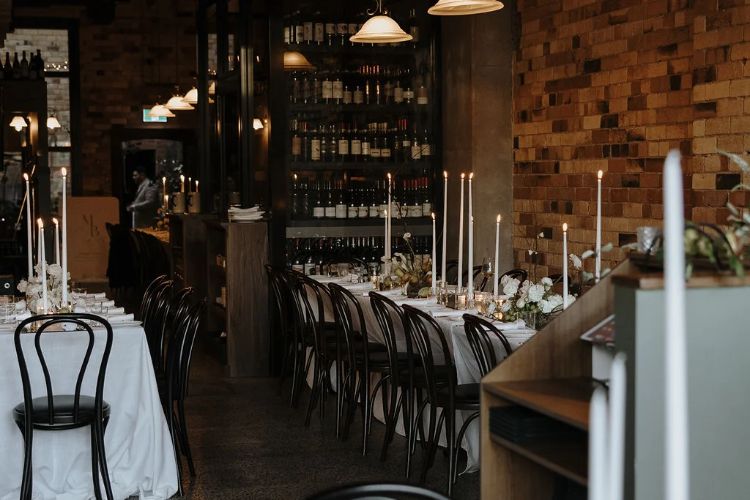 Italian restaurant wedding venue for intimate celebrations in Brisbane