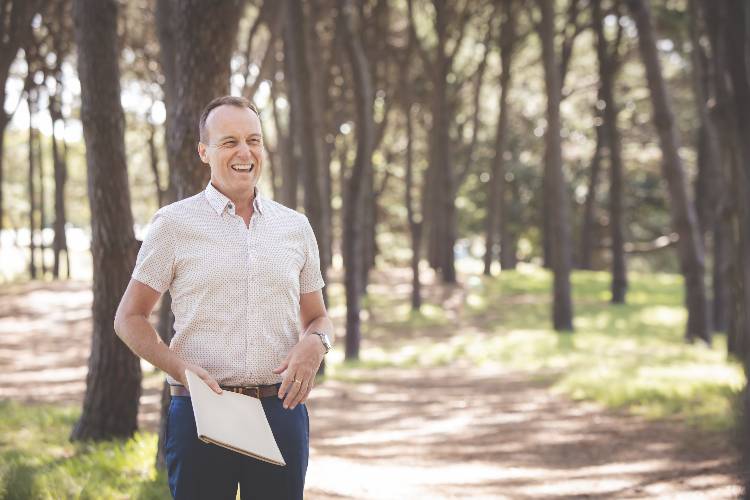 Legals only marriage celebrant Chris Stedman