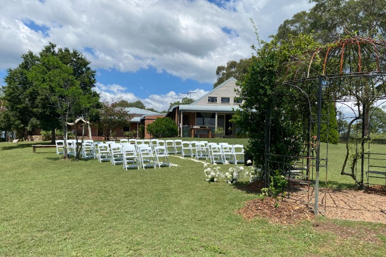 Bluebush Wedding Estate in Lovedale NSW