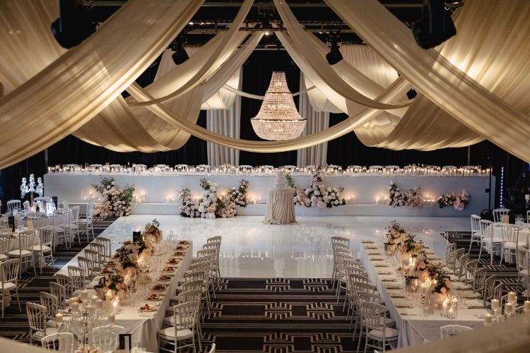 Luxury reception venue at Jones Bay Wharf on Sydney Harbour