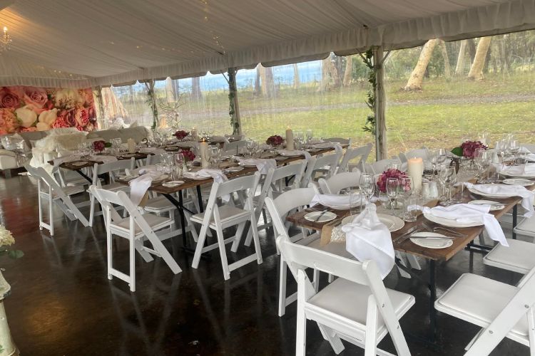 Marquee wedding venue Sylvan Glen