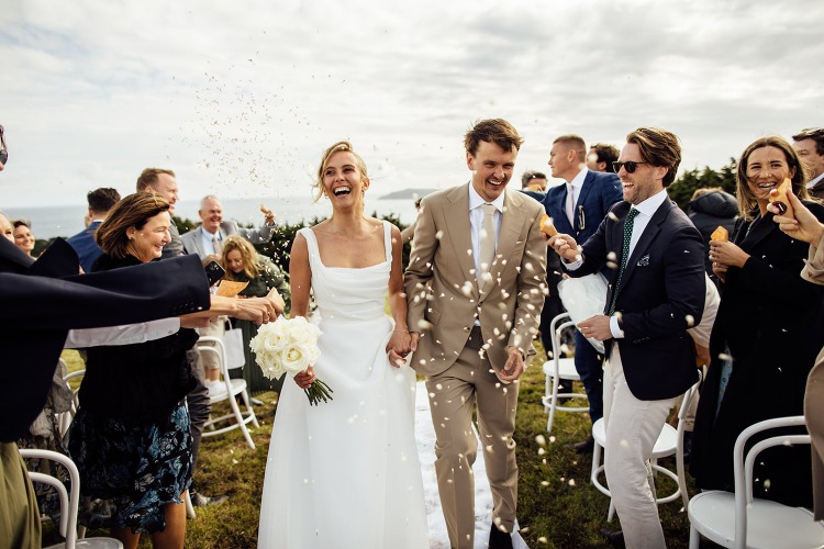 Melbourne wedding snap of Bride & Groom by Liz Barnes Photography