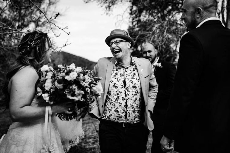 Newcastle celebrant Jeff Hindmarsh