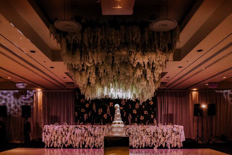 Luxury ballroom wedding venue at Novotel Hotel on Wollongong Beach