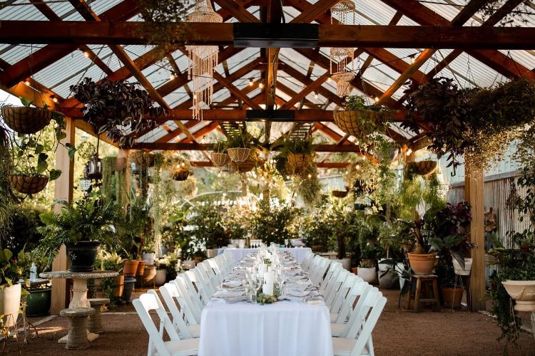 Garden wedding venue near Nowra at Terara Riverside Gardens