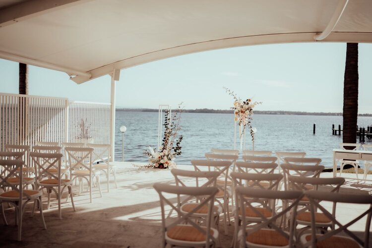 Oceanfront wedding location in Toukley NSW