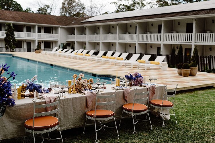 Poolside Wedding Venue at The Lodge