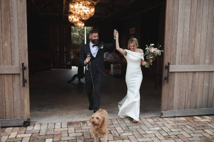 Pet friendly wedding destination at Eleven Eighty in the Shoalhaven