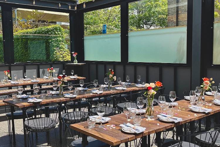 Post registry wedding reception at Terminus Pyrmont