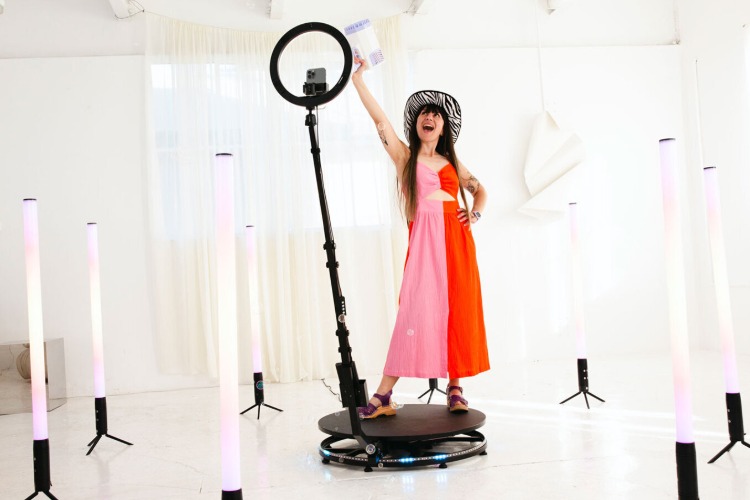 Premium 360 Photo Booth in Sydney NSW