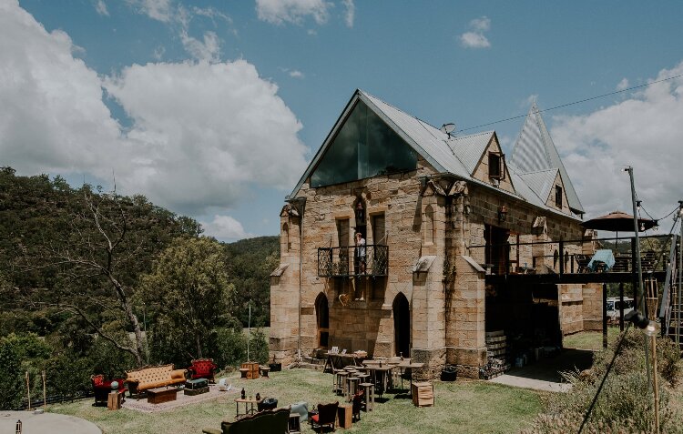 Quirkiest wedding church in Australia - St Joseph's Guesthouse