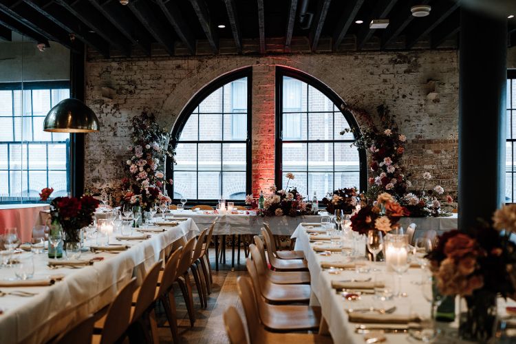 Rustic chic wedding space at inner-city venue Olio Kensington