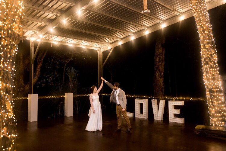 Rustic reception venue Oasis