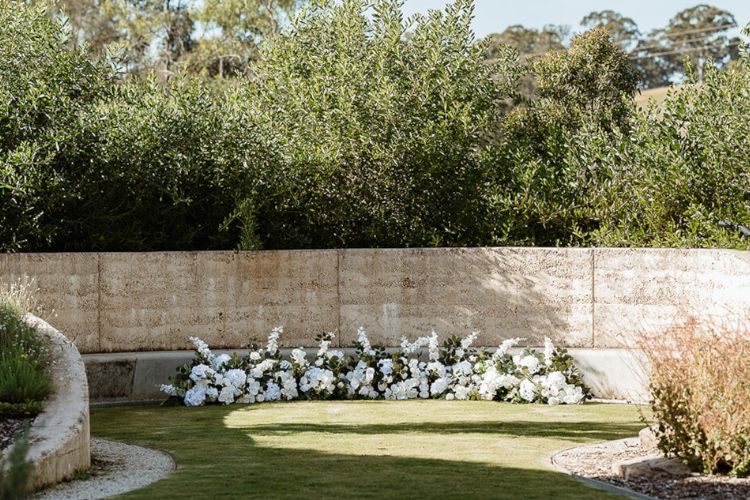 Sunken garden elopement location Sydney