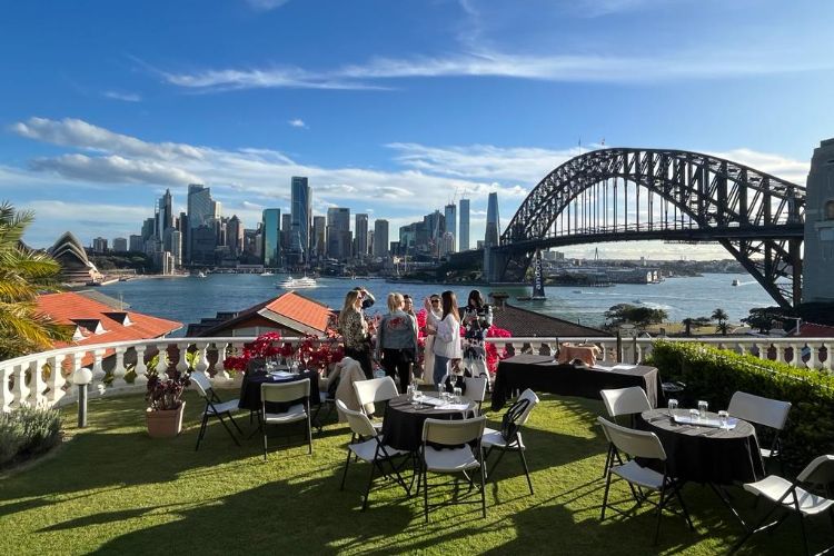 Sydney Harbour elopement venue in Kirribilli