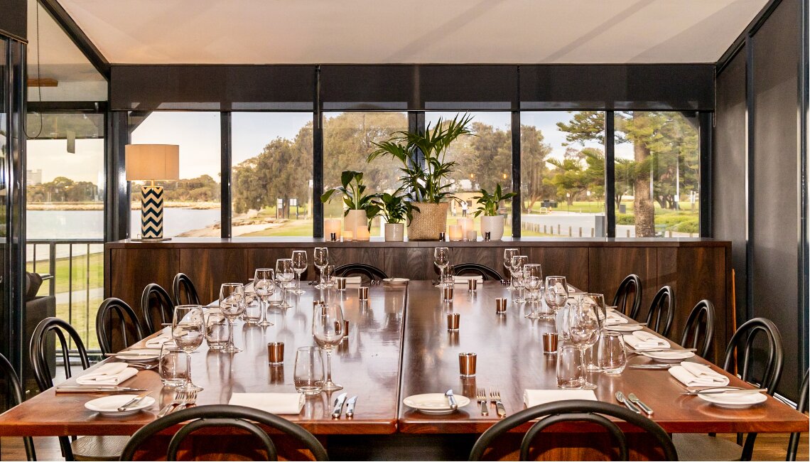 The shop boatshed restaurant