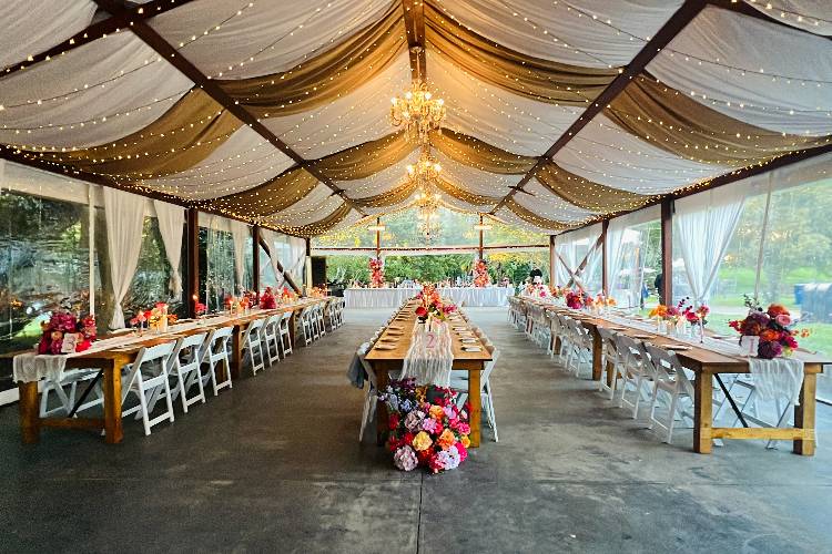 The Linton Wedding Reception Area