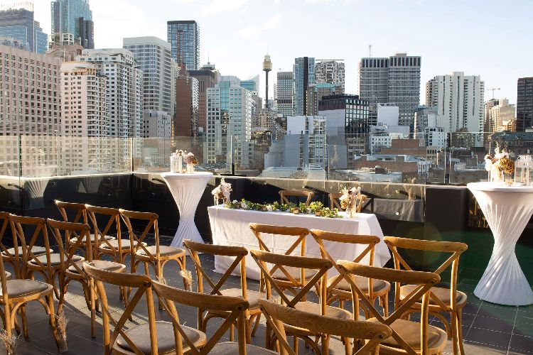 The Surry Rooftop Outdoor Wedding Venue