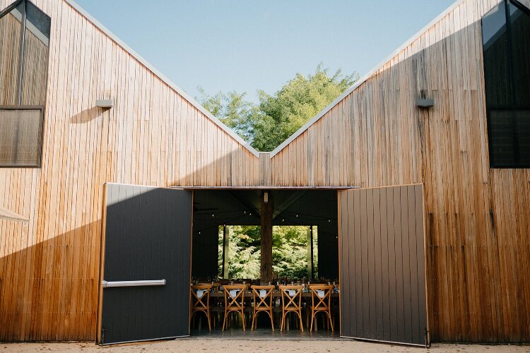 Architecturally unique wedding venue at Redwood Park in Wollombi NSW