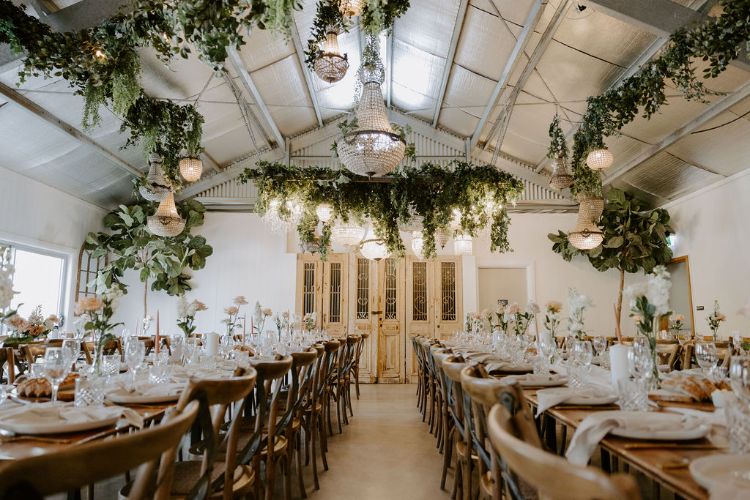 Vintage shed wedding venue at The Woods Farm