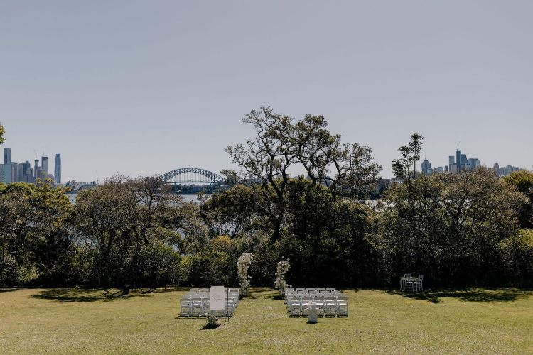 Popular wedding hall on Sydney Harbour