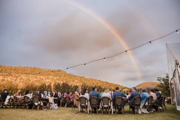 Outdoor wedding venue in Western Sydney at Berry Hill