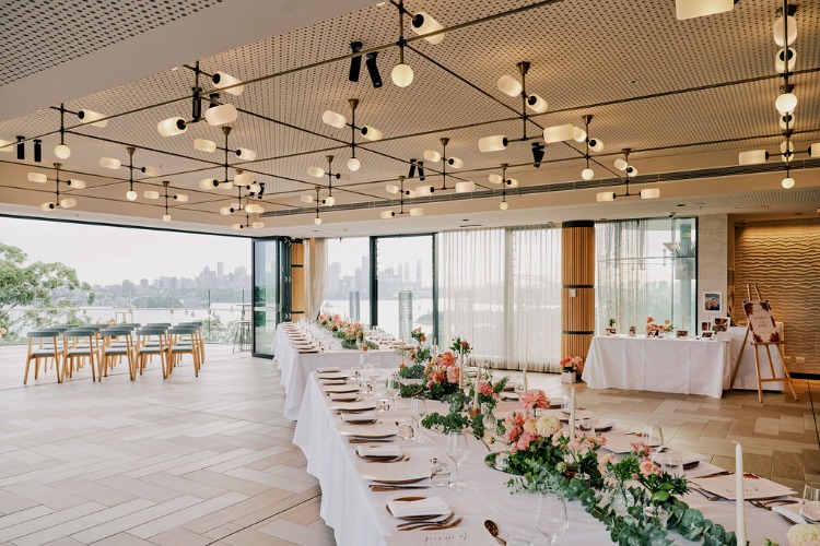 Wildlife retreat wedding venue at Taronga Zoo