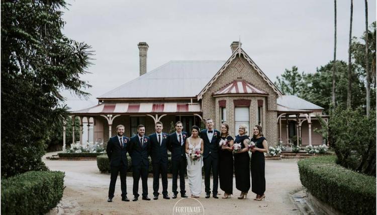 Burnham Grove is an elegant garden wedding venue in Campbelltown