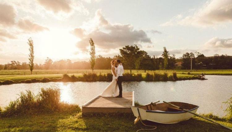 Country wedding venue on the South Coast - Willow Farm