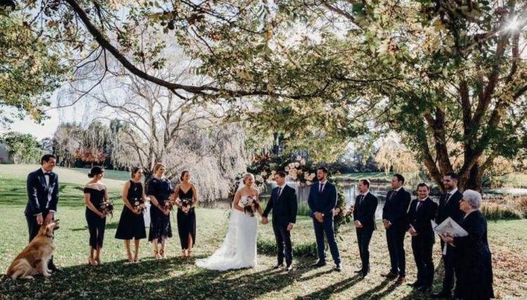 Garden wedding venue Briars