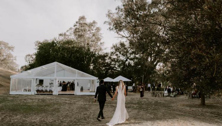 Marquee wedding venue tumut