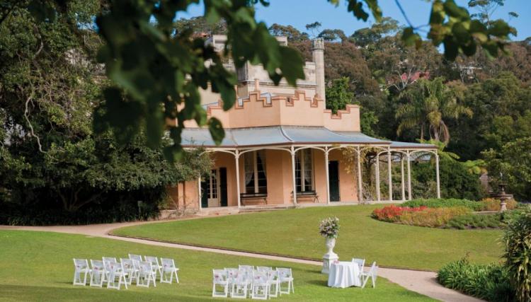 Estate Vaucluse House is a private garden wedding venue on Sydney Harbour