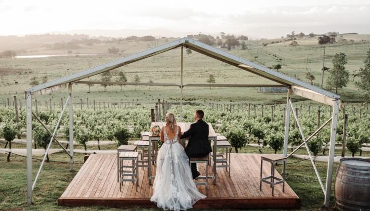 Winery wedding venue ulladulla
