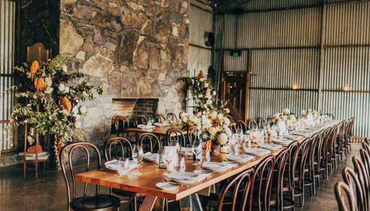 barns sheds wedding venue petrichor