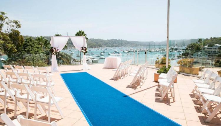 oceanfront wedding venue Metro Mirage