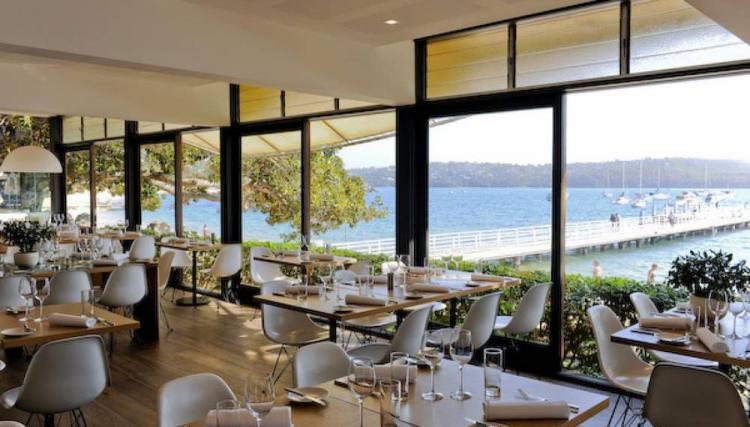 oceanfront wedding venue Sydney Public Dining Room